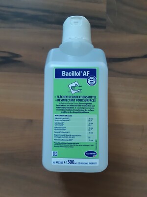 2x Flächendesinfektionsmittel je 500ml Bac illol AF