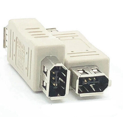 Coupler,6pin Female-F IEEE1394a Firewire, cable/cord joiner extension adapter