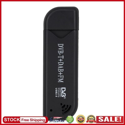 Mini USB 2.0 Digital TV Stick Wireless Radio Dongle DVB-T DAB FM Antennentuner