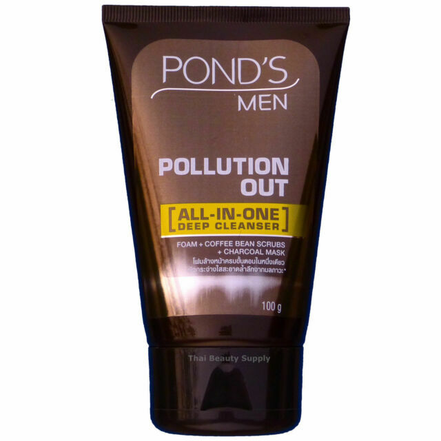 ponds men pollution out face wash