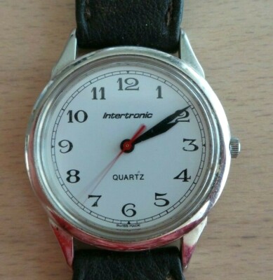 INTERTRONIC quartz VINTAGE- Montre bracelet homme- Année 2000