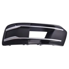 For Audi Q7 2016-2019 Front Bumper Cover LH Driver Fog Light Grille Bezel Insert
