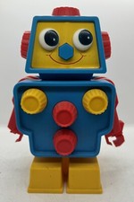 Vintage Plastic Robot Toy 8.5" Vintage Enco Industries Inc HONG KONG