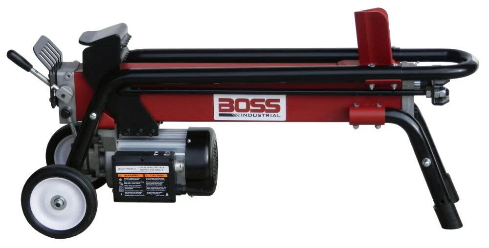 Boss Industrial Log Splitter Electric 7 Ton Horizontal With Rear Lights  853676004090 | eBay