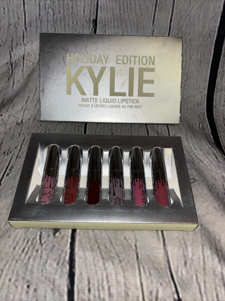 Kylie Cosmetics Holiday Limited Edition Mini Matte 6 Liquid Lip Set 2016 - Image 2 of 2