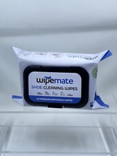 WipeMate Shoe Cleaning Wipes 30 Pack Wipe Mate Shoe Cleaning, Floral Scent New 