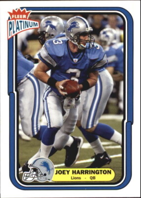B5031- 2004 Fleer Platinum Fb Karten 1-185 + Einsätze -du Pick- 15 + Kostenlose