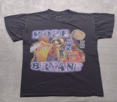 kobe bryant 5 rings t shirt