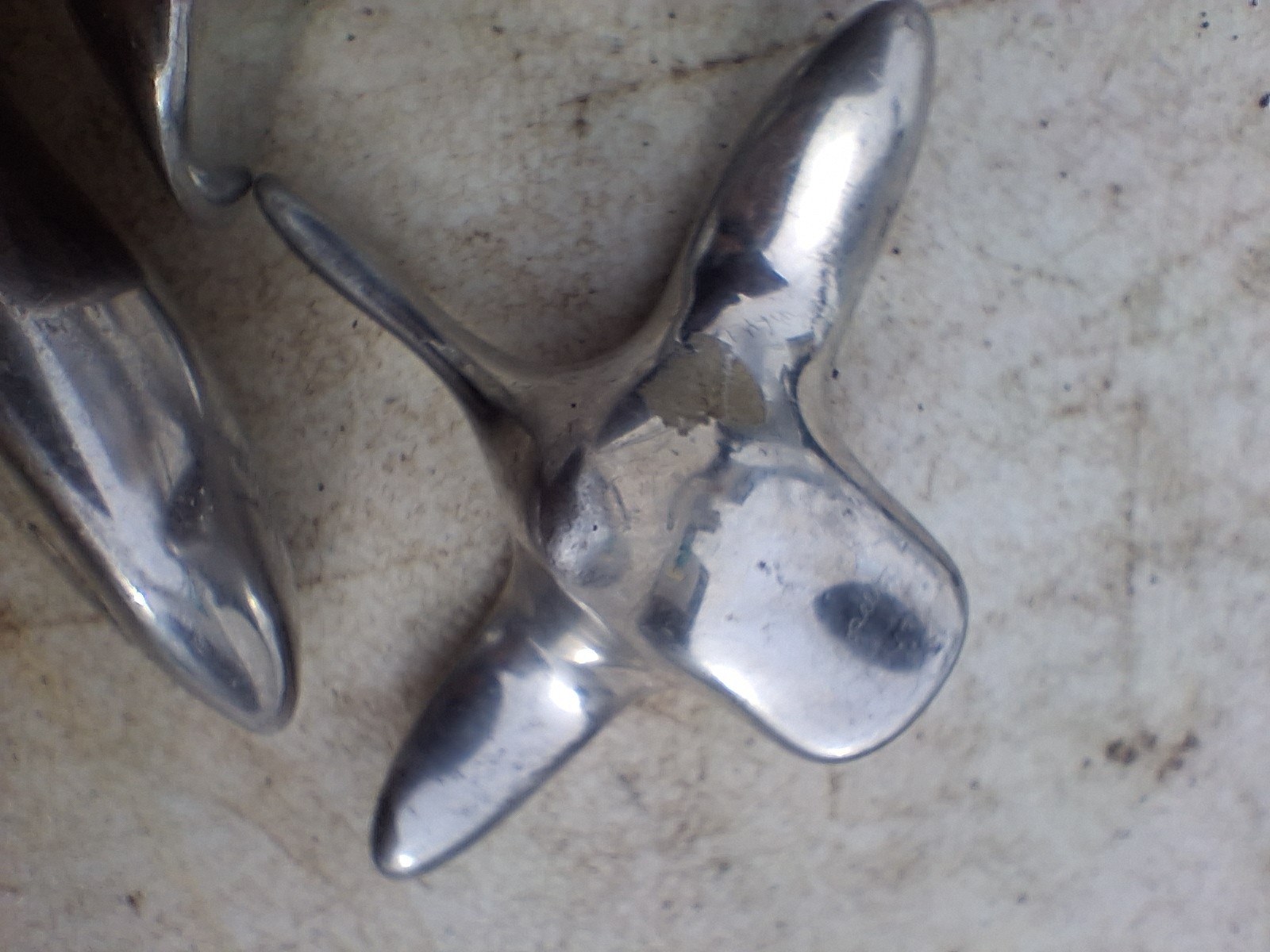 3 Stiefel Hoselton Canada Goose Art Aluminum Sculpture Figurine Signed MCM VTG thumbnail 7