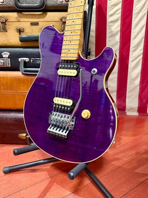 1991 Ernie Ball Music Man EVH Edward Van Halen Purple w/ Original Case and Paper