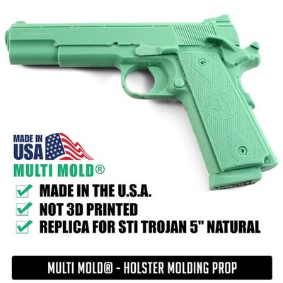 Multi Mold  - Holster Molding Prop - for STI Trojan 5'' Natural - Not a Gun