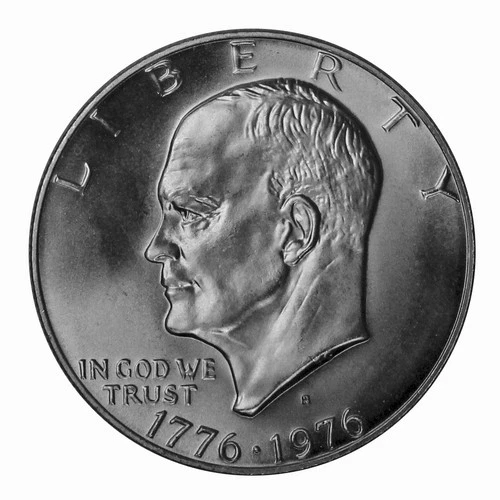1976-S Eisenhower Dollar 40% Silver — photo from the most recent tracked eBay sale