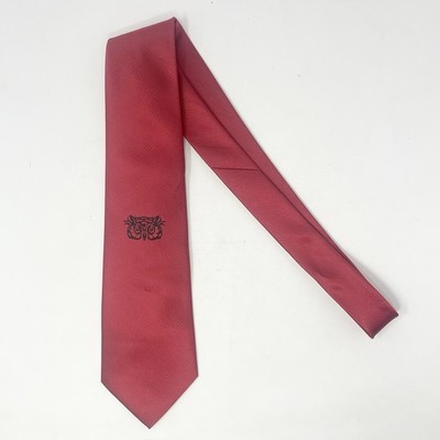 The Academy Of Magical Arts MAGIC CASTLE Handmade Red Tie w/ Owl Design