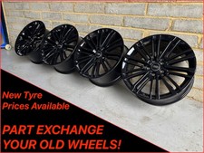 Audi 19" A4 S4 A6 S6 TT Genuine Black 10 Twin Spoke Alloy Wheels 8W0601025BE