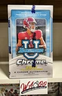 2022 Bowman Chrome University Football Factory Sealed Hobby Card Box 2 Autos!