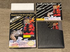 Romance of the Three Kingdoms Nintendo Nes Complete CIB Authentic Good Shape