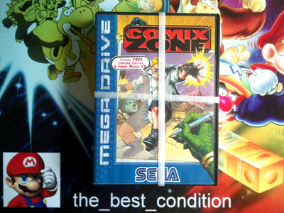 COMIX ZONE  10/10  PAL 100% Original SEGA MEGA DRIVE MEGADRIVE  