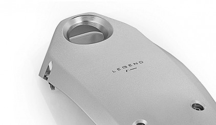 Console réservoir courte Indian FTR1200 alu accessoire customisation moto Rizoma argent