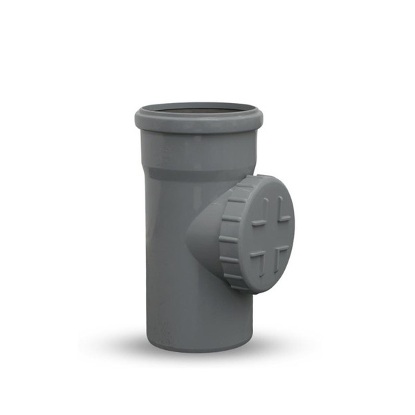 Armakan ReinigungsstüCk PP Ø 110 Mm Grau Aus Polypropylen FüR Innenkanalisation-image