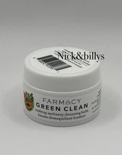 NEW FARMACY Green Clean Makeup Meltaway Cleansing Balm Travel Mini 12ml/0.4oz