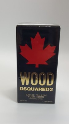 WOOD BY DSQUARED2 POUR HOMME 50ML EDT SPRAY (NEW WITH BOX & SEALED)