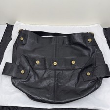 Givenchy Hobo Bag Logo Crescent Shoulder Hand...