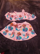 Girls Size 4-5 2 Pc. Set Mermaid Pink