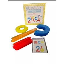 Alphabet Construction Activity - 27 Construction Pieces and 26 Cards New