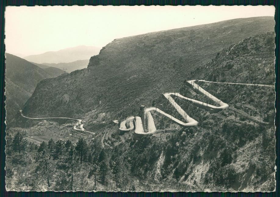 Francia Col de Braus Foto FG cartolina MZ0212