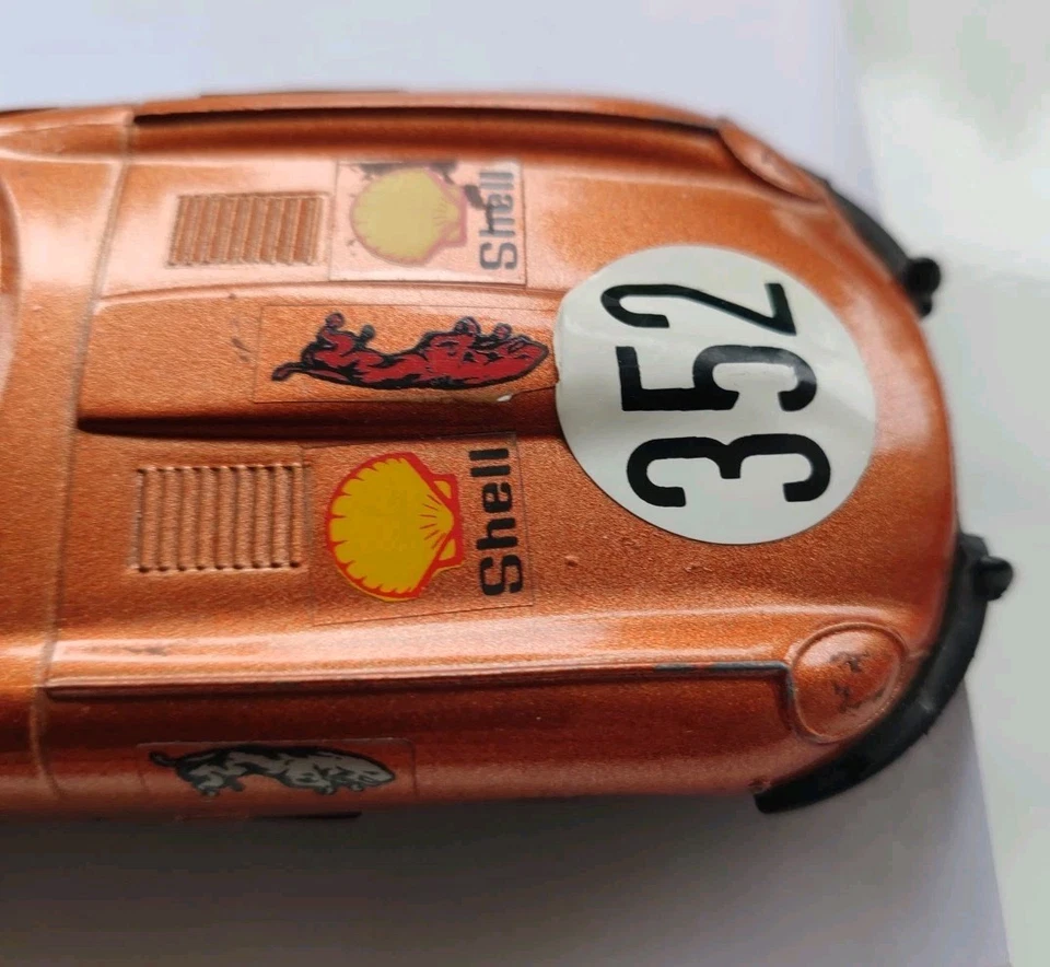 Lotto Di 2 Modellini JAGUAR XK-E 4.2 LITRE SCALA 1:25 burago Anni 70-80 RARITA'! - Immagine 4 di 4