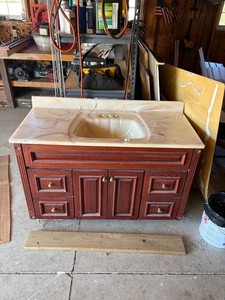 bathroom vanity cabinet 48im ch wide with sink