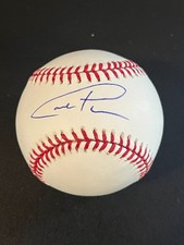 Carl Crawford Auto Autograph Signed Baseball Ball JSA COA Certified