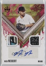 2021 Diamond Kings DK Material Signatures FOTL Red 5/7 Nick Neidert Auto b8h