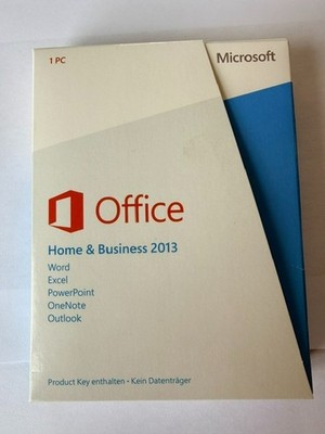 MS Office 2013 Home and Business Einzelplatz Product Key