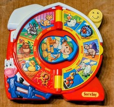 Mattel See N'Say 2003 See and Say Little People Animal Sounds and Tunes