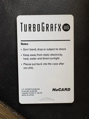 Jack Nicklaus' Turbo Golf Accolade TurboGrafx-16 HuCARD Video Game 1990