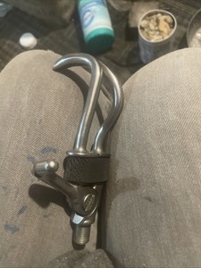 Right Canted Aluminum Prosthetic Hook. Fillauer, Hosmer. Dorrance 5xa Hook