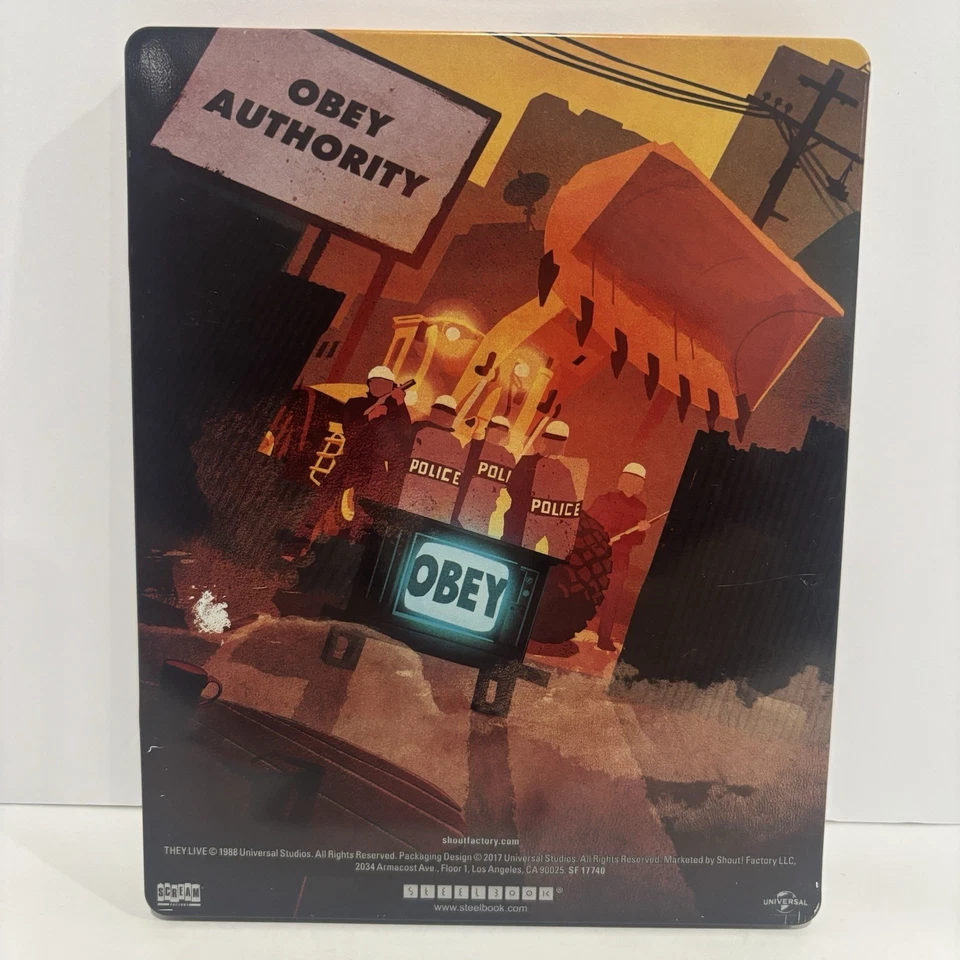 They Live Bluray SteelBook Limited Edition Scream Factory - Image 3 of 3