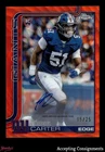 2025 Topps Chrome Football Orange Wave Refractor Abdul Carter #RA-AC