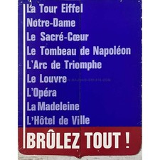 IS PARIS BURNING French Herald/Trade Ad 6p - 10x12 in. - 1966 - Ren&eacute; Cl&eacute;ment, Je