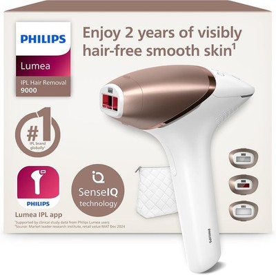 Philips Lumea 9000 Series IPL Haarentfernungsgerät für Körper, Gesicht & Präzision,