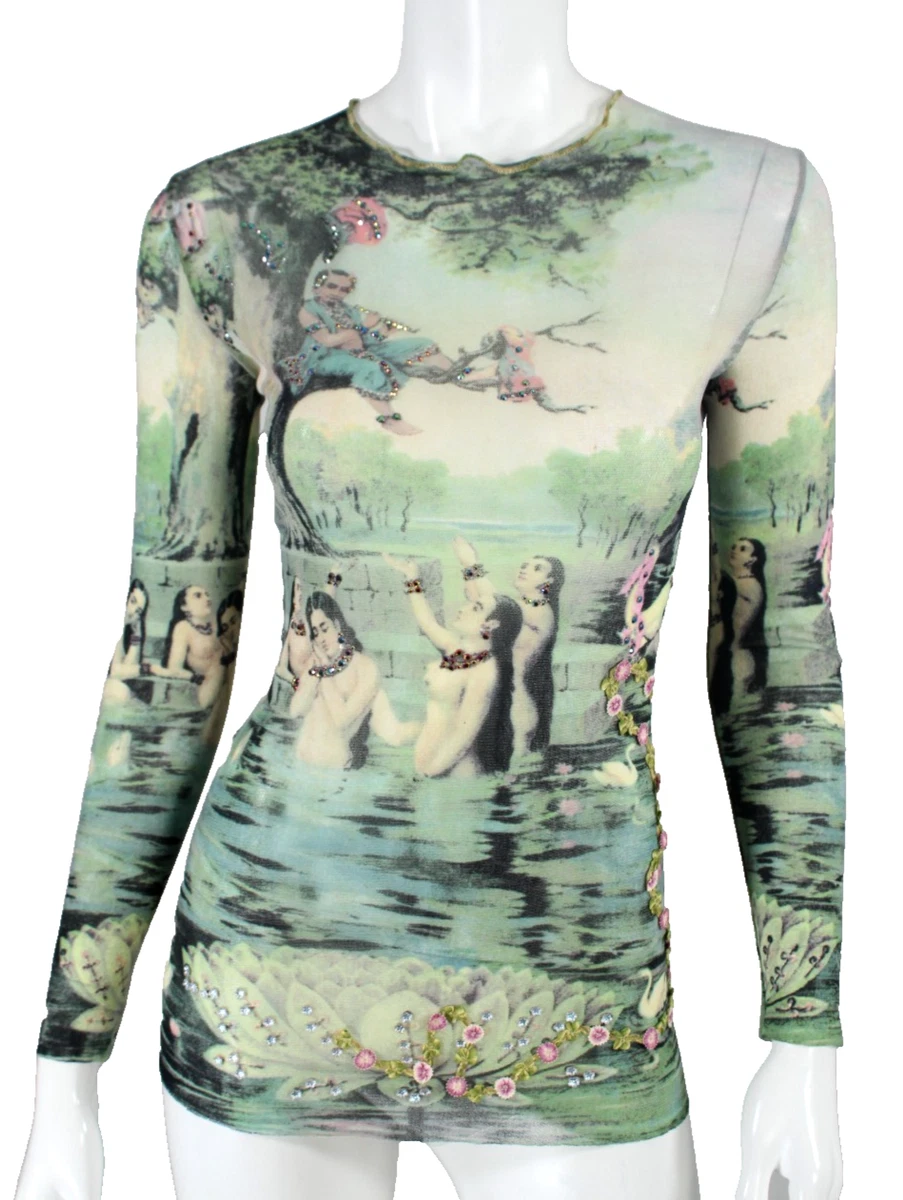 25+ Jean Paul Gaultier Animal Print Tops for Women for sale