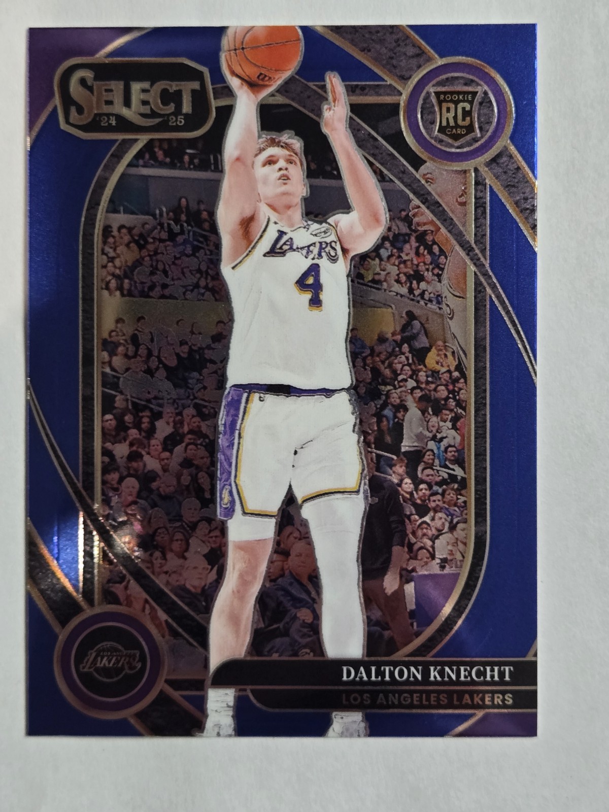 2024-25 Panini Select - Courtside Dalton Knecht #276 Blue Prizm (RC)