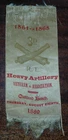 3rd Rhode Island Heavy Artillery Vet Assoc. Badge/Ribbon (1889)