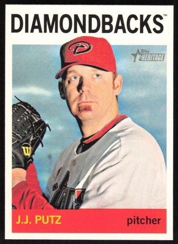 2013 Topps Heritage #308 J.J. Putz