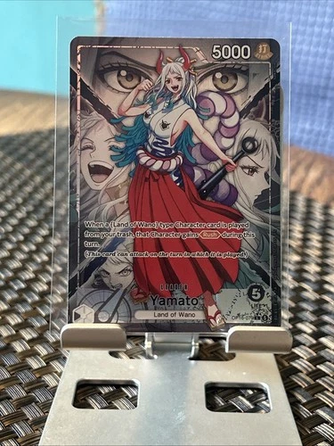 Bandai One Piece TCG Yamato OP16-079 Leader Alternate Art The Time of Battle EN