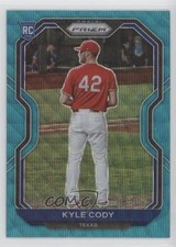 2021 Panini Prizm Tier II Teal Wave Prizm Kyle Cody #115 gp1