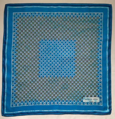 Women Jacques Britt Scarf Turquoise Silk One size - Bild 1 von 4