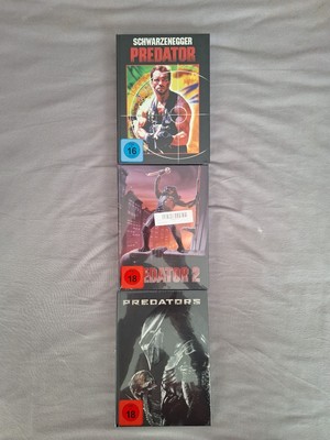 Predator 1 2 3 UHD 4K UHD  Mediabook Neu Original Verpackt