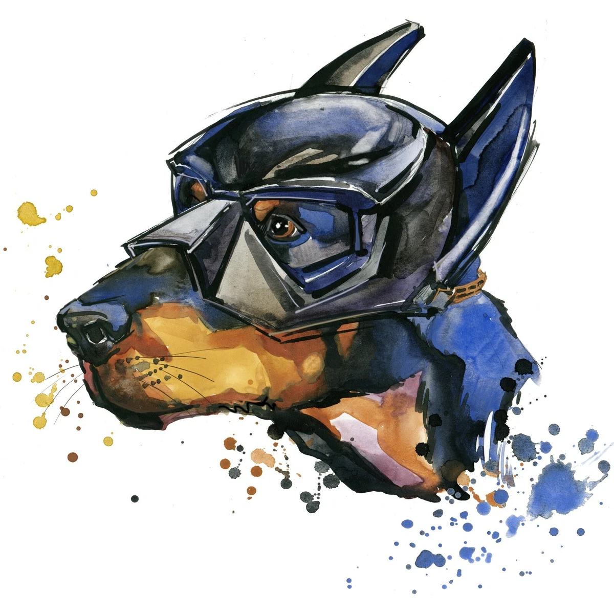 Doberman batman sales
